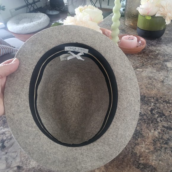 rag and bone Wool Fedora small brim - size small - Picture 2 of 5